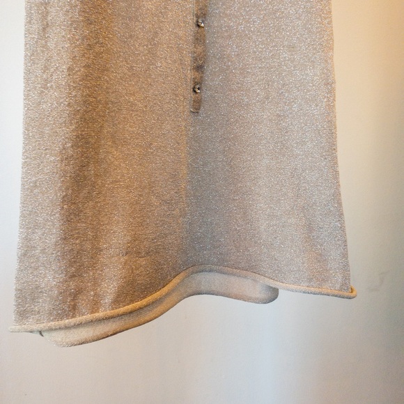 Dream Society Champagne Shimmer Tank Top Small - Picture 4 of 5